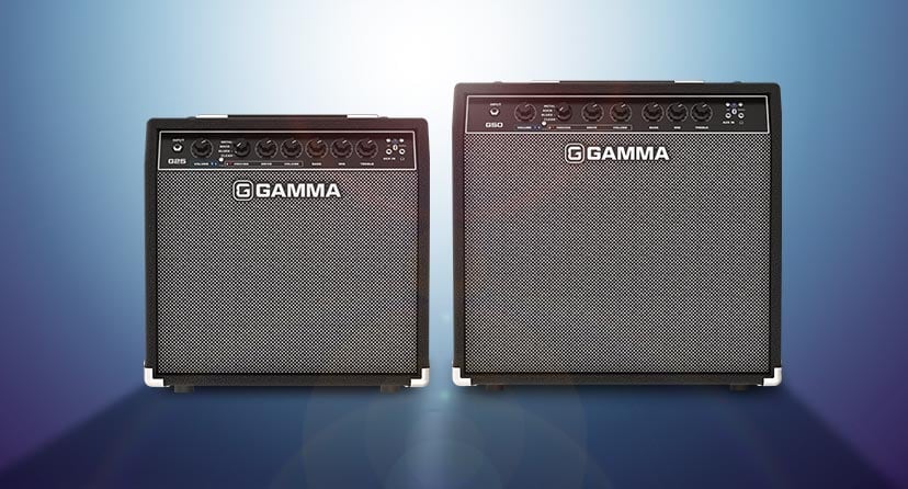 New Gamma guitar amps. Superior sound and dynamics with True Blue High Headroom speakers. Shop now