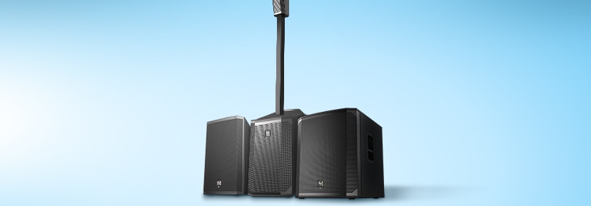 Electro-Voice powered speakers. The best-selling ZLX PAs, EVOLVE line arrays and ELX200 subwoofer speak for themselves. Shop now