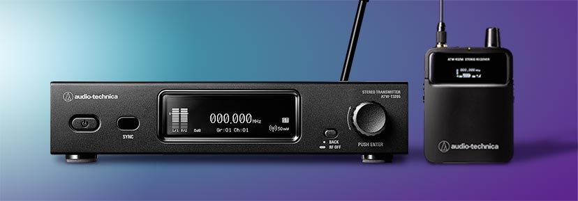 New Audio-Technica 3000 series IEM system. Wireless in-ear monitoring for exceptional stability and range in any venue. Shop now