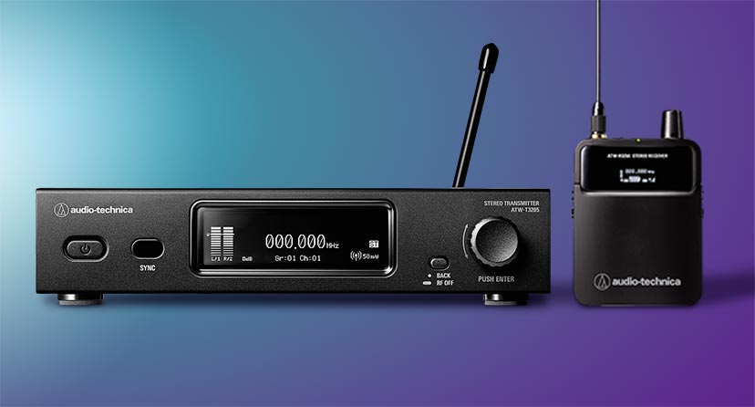 New Audio-Technica 3000 series IEM system. Wireless in-ear monitoring for exceptional stability and range in any venue. Shop now