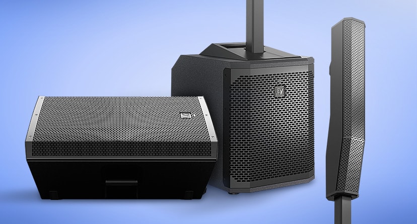 Electro-Voice speakers. Find your perfect gig companion with lightweight ZLX PAs or Evolve 30M and 50M line arrays. Shop now