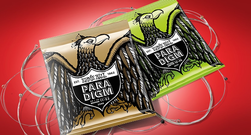 Save 20% on Ernie Ball Paradigm strings with purchase of a Platinum Setup. Now thru Feb. 23. Get details