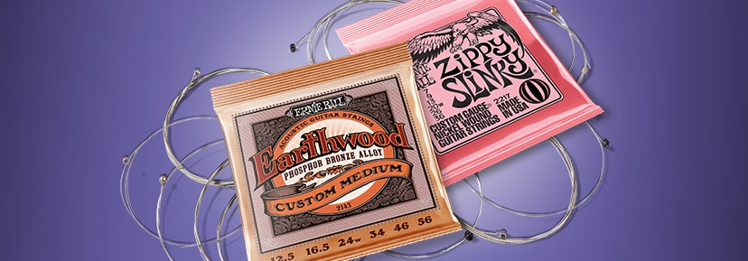 Free Ernie Ball Slinky or Earthwood strings with purchase of any Platinum Setup. Now thru June 1. Get details