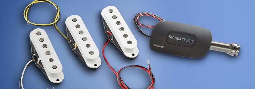 Save on a sonic upgrade. Buy Fender Tex Mex or Fishman Matrix Infinity pickups for $50 off installation. Now thru June 22. Get details