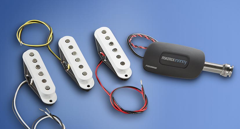 Save on a sonic upgrade. Buy Fender Tex Mex or Fishman Matrix Infinity pickups for $50 off installation. Now thru June 22. Get details