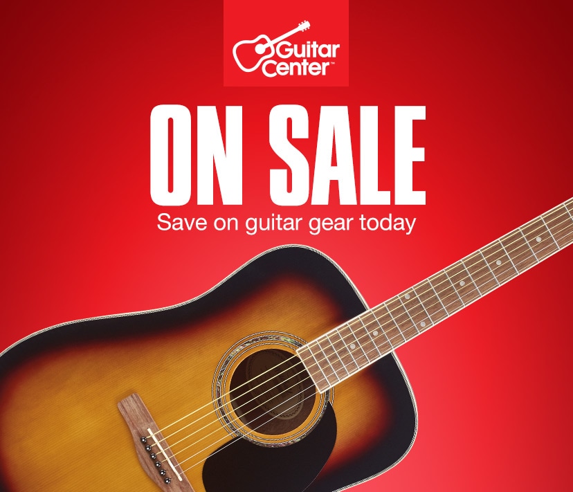 On sale. Save on guitar gear today. Shop now