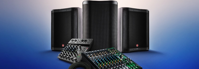 Sound check. Save up to 20% and get special financing on live essentials. Now thru May 18. Shop now