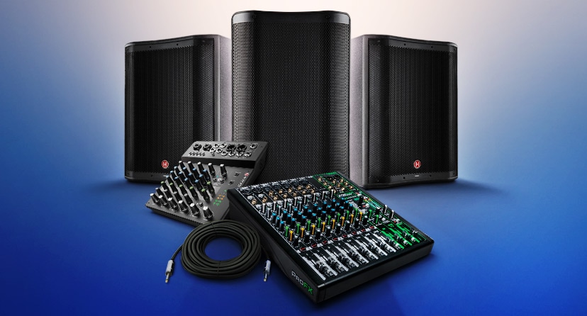 Sound check. Save up to 20% and get special financing on live essentials. Now thru May 18. Shop now