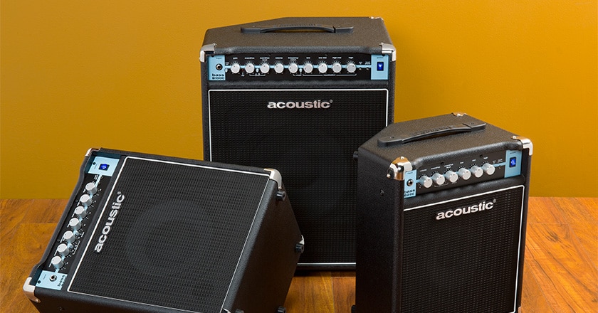 The Acoustic Classic Series bass combo family