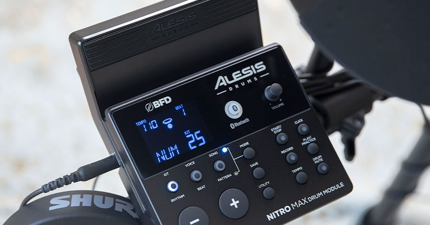 Alesis Unveils its Nitro Max Electronic DrumKit - Music Connection Magazine