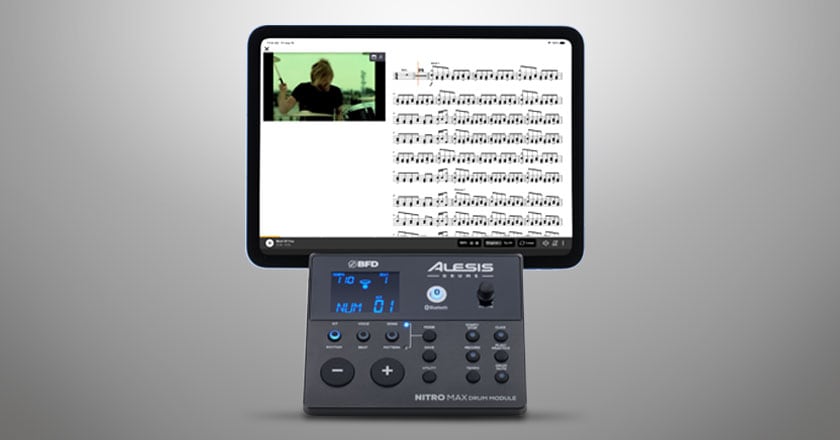 Alesis Nitro Max Onboard Learning Tools
