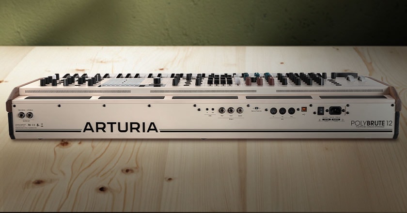Arturia PolyBrute 12 Analog Synthesizer Inputs and Outputs