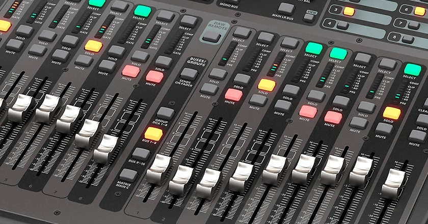 Streamline Your Workflow With Motorized Faders