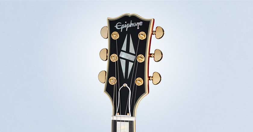 Epiphone 1959 ES-355 Semi-Hollow Guitar Headstock