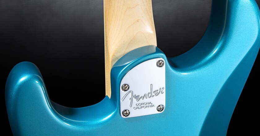 American Elite Strat Contoured Neck Heel