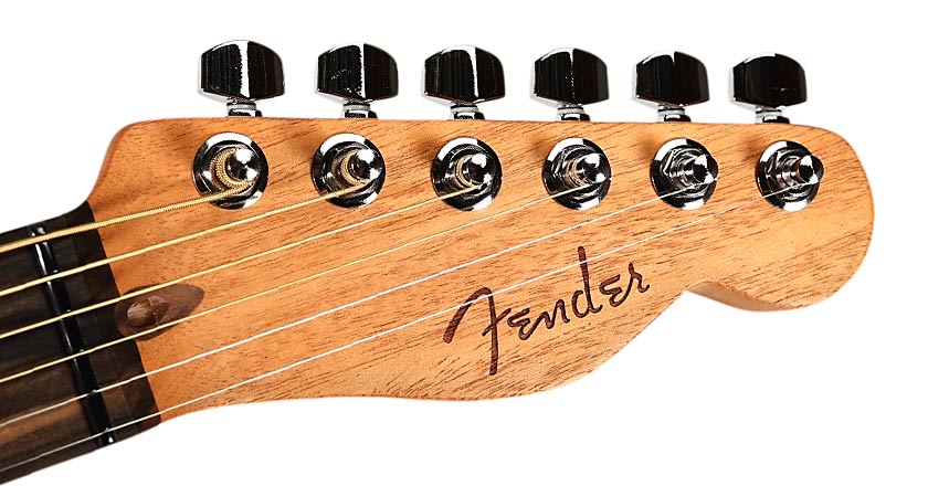 Fender Acoustasonic headstock