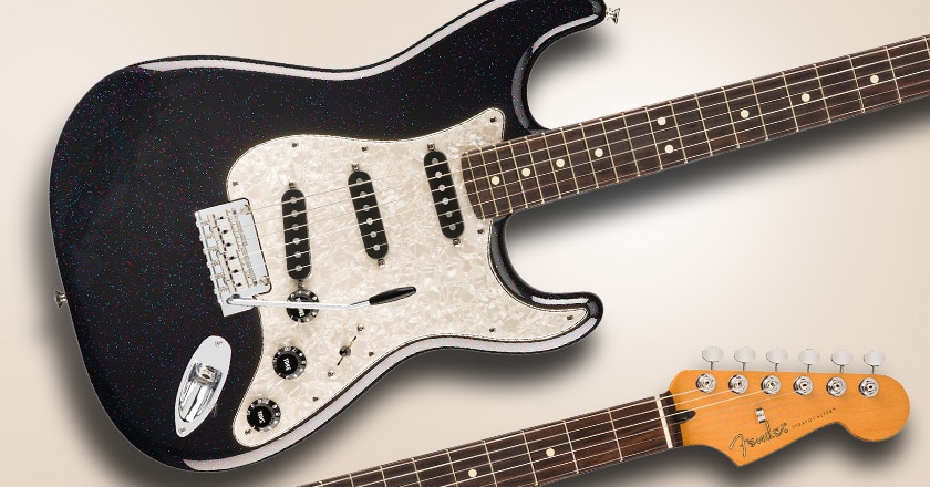 Fender 70th Anniversary Nebula Noir Player Stratocaster