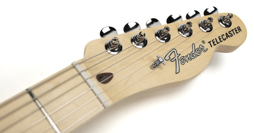 Fender American Performer Telecaster headstock and tuners