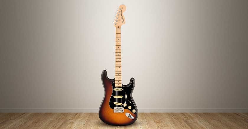 Fender Sugar Pine American Performer Timber Series Stratocaster