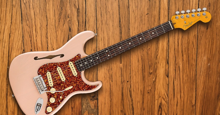 Fender American Pro II Thinline Stratocaster Full