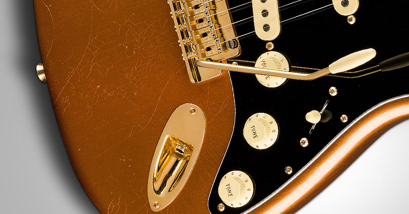 Fender Bruno Mars Stratocaster Hardware