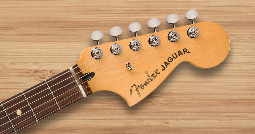 Fender Player II Jaguar Rosewood Fingerboard Maple Neck and Headstock