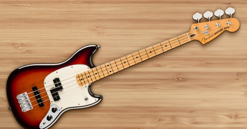 Fender Player II Mustang Bass PJ Maple Fingerboard Bass Guitar