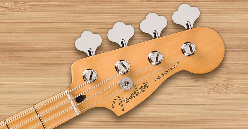 Fender Player II Precision Bass Maple Fingerboard Headstock