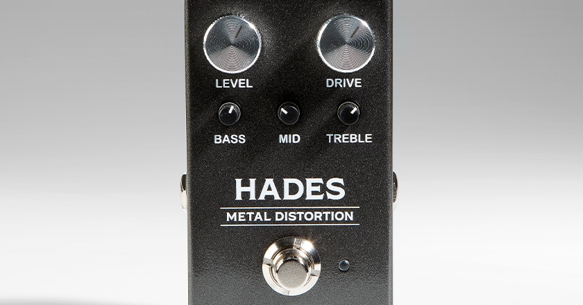 Gamma Hades Meta Distortion Effects Pedal Controls