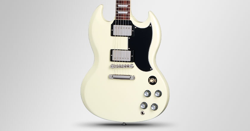 Gibson sg 61 2024 reissue white