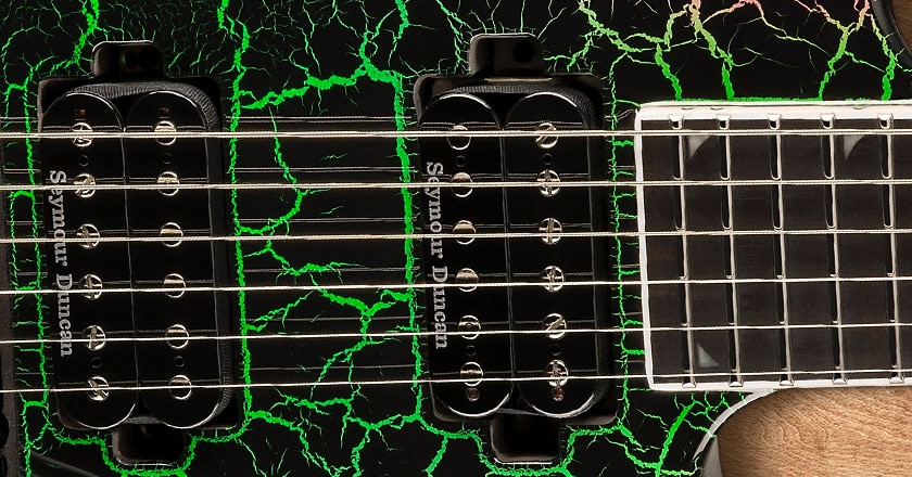 Jackson Pro Plus Soloist SL2 Bruised Crackle Pickup Detail