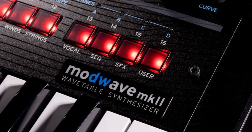 KORG modwave mkII Motion Sequencing