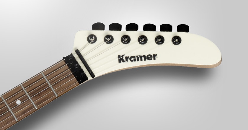 Kramer 1983 Baretta Reissue Headstock