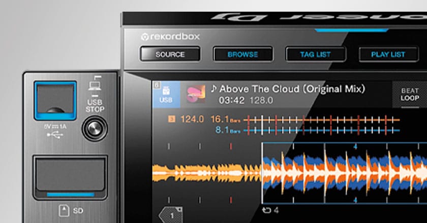Pioneer DJ CDJ-3000 Media Player Storage