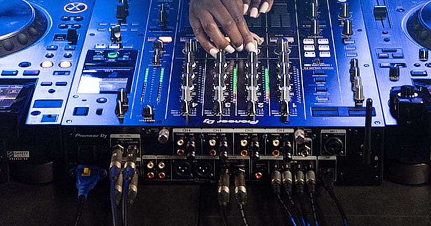 Pioneer DJ DJM-A9 Mixer Inputs and Outputs