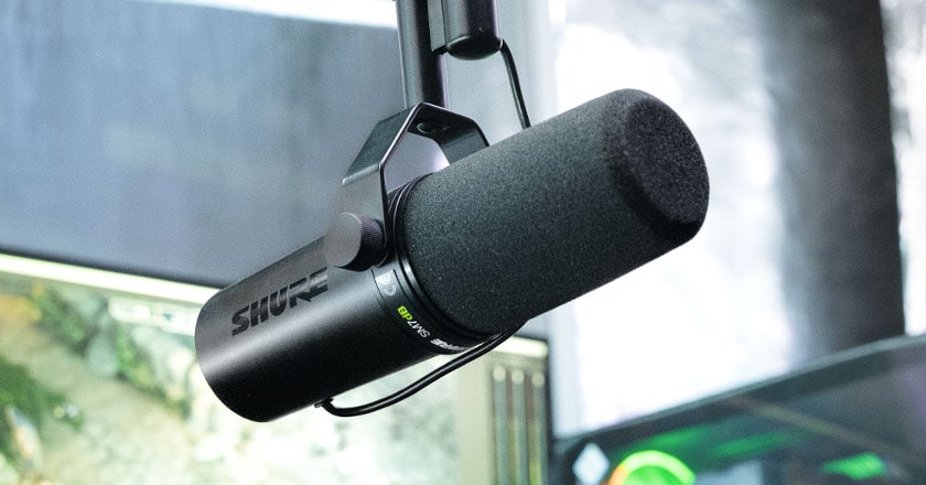 The new Shure SM7dB microphone!