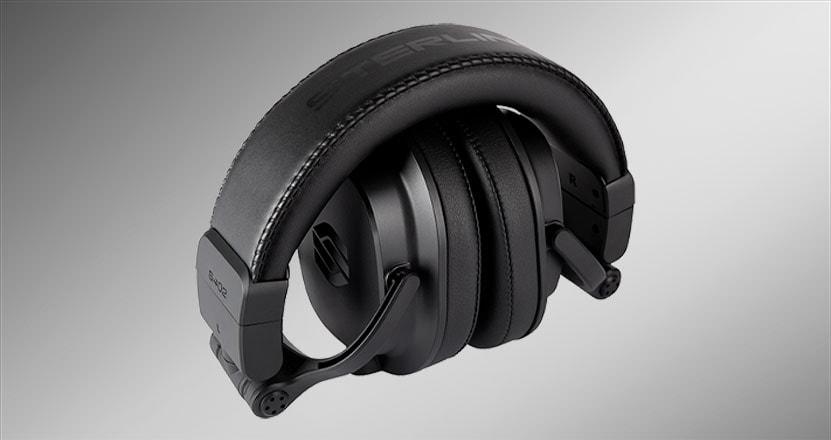 Sterling Audio S402 Studio Headphones Folded