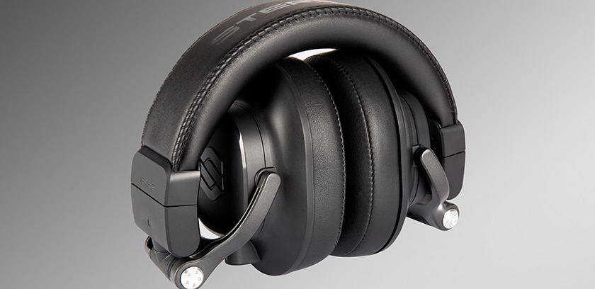terling Audio S452 Studio Headphones Folded Up