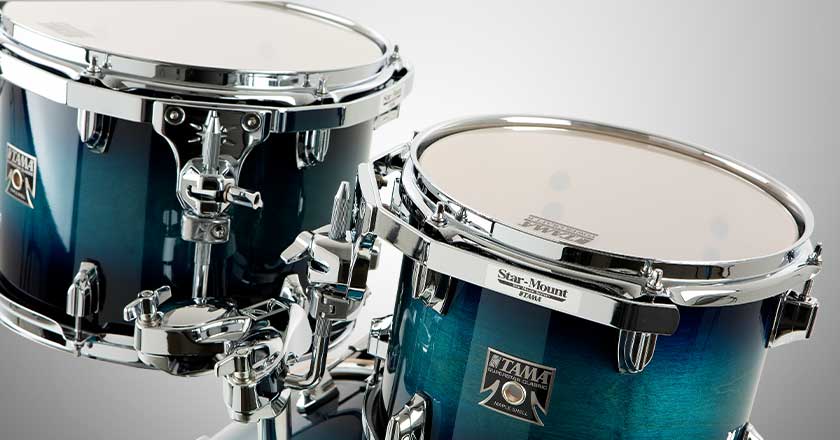 Tama Superstar Classic 7-piece Shell Pack Omnisphere Tom Holder with Star-Mount Suspension