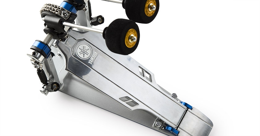 Yamaha DFP9CL Left-Footed Double-Chain Drive Double Pedal Weight-Adjustable Beater and Footboard