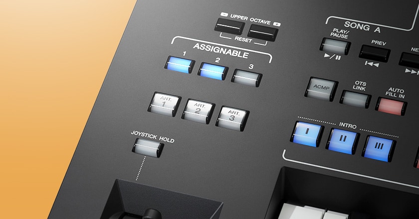 Yamaha GENOS2 Arranger Workstation Mod and Pitch Controls