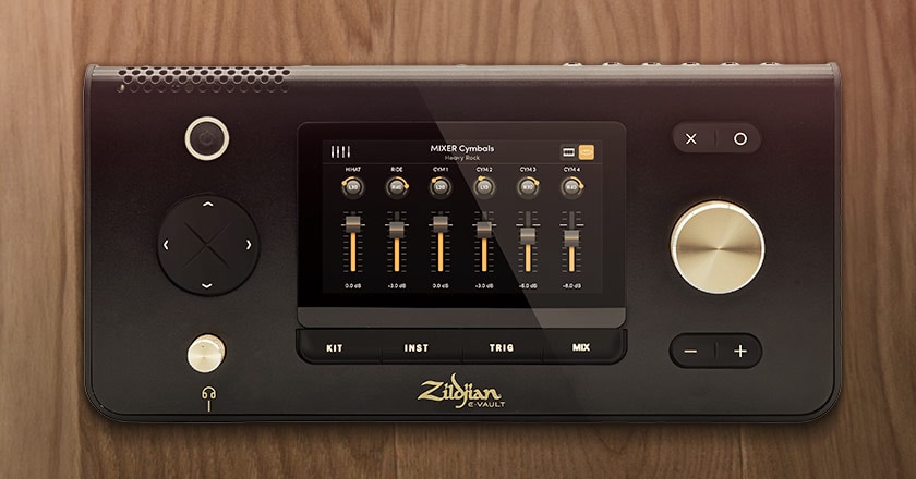 Zildjian ALCHEM-E Gold E-VAULT Sound Module