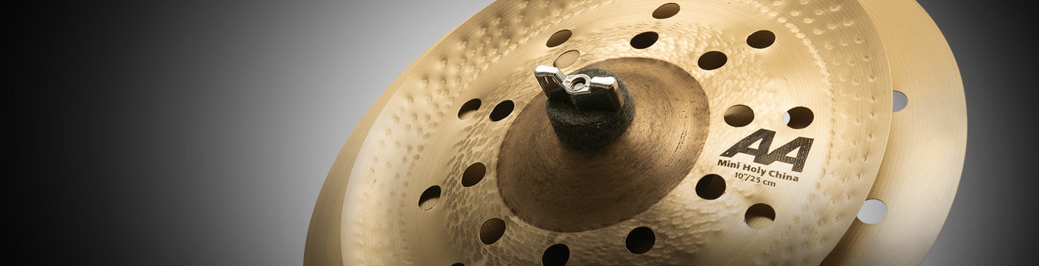 China, Splash and Effects Cymbals.