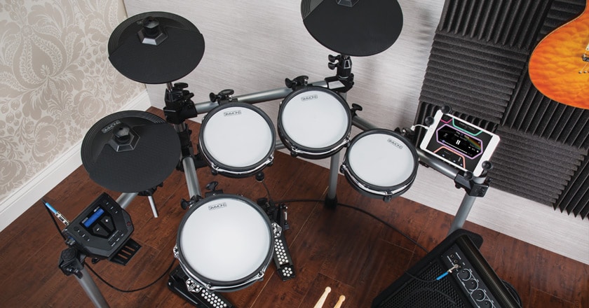 Simmons SD550 drum configuration