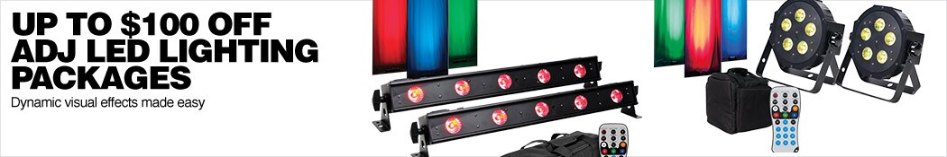 Stage Lighting Effects Guitar Center Up To 100 Dollars Off Adj Led Lighting Packages Dynamic Visual Effects Made Easy