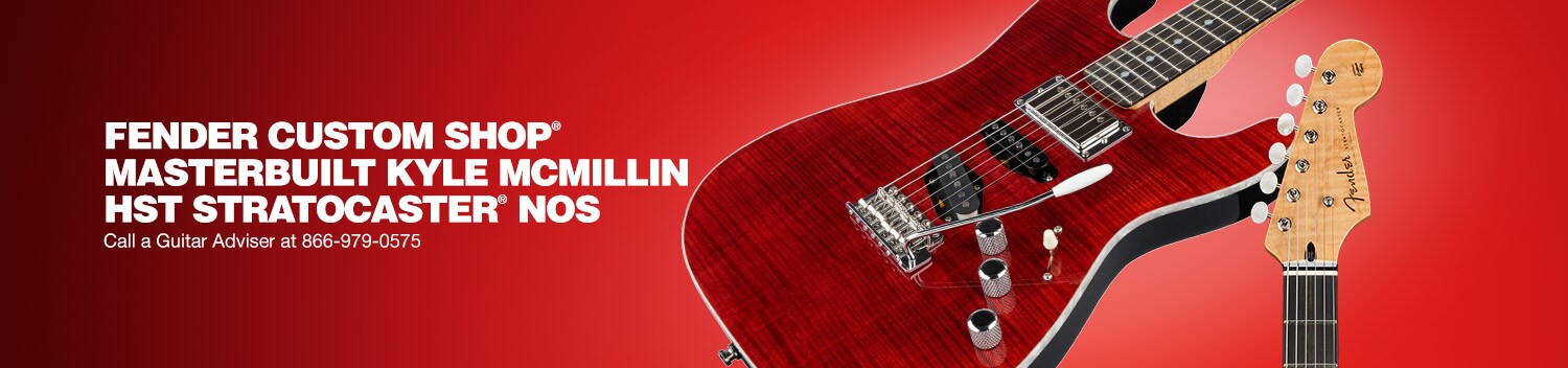Fender Custom Shop Masterbuilt Kyle McMillin HST Stratocaster NOS. call a Guitar Adviser at 866-979-0575.