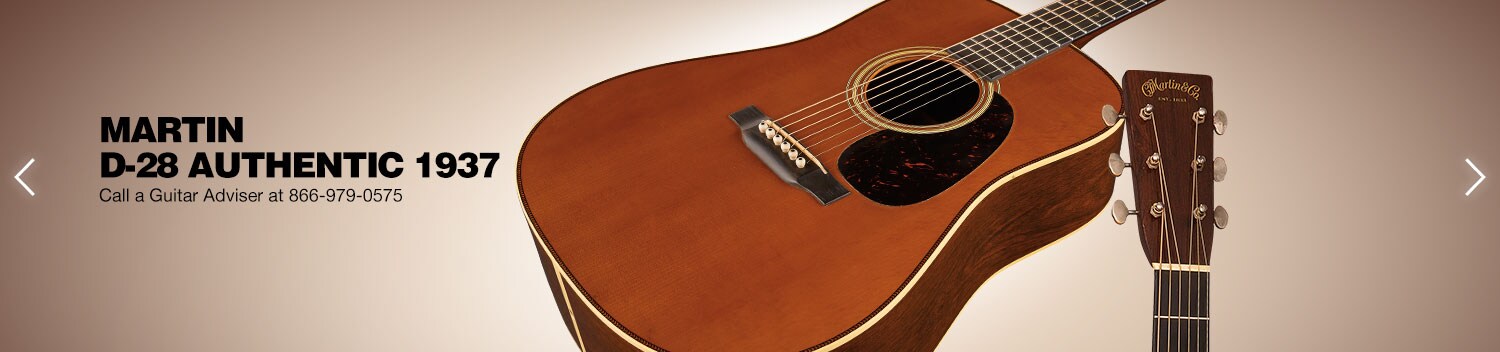 Martin D-28 Authentic 1937. Call a Guitar Adviser at 866-979-0575.